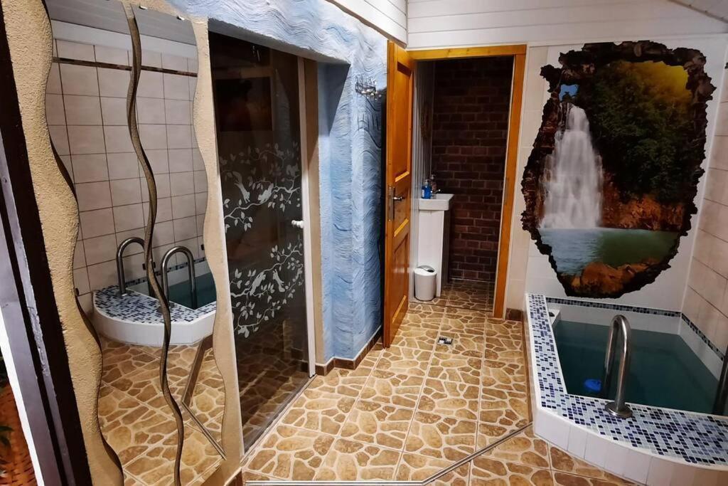 Bungalow Mit Sauna In Einer Ruhige Wald Lage. Grossnaundorf Esterno foto
