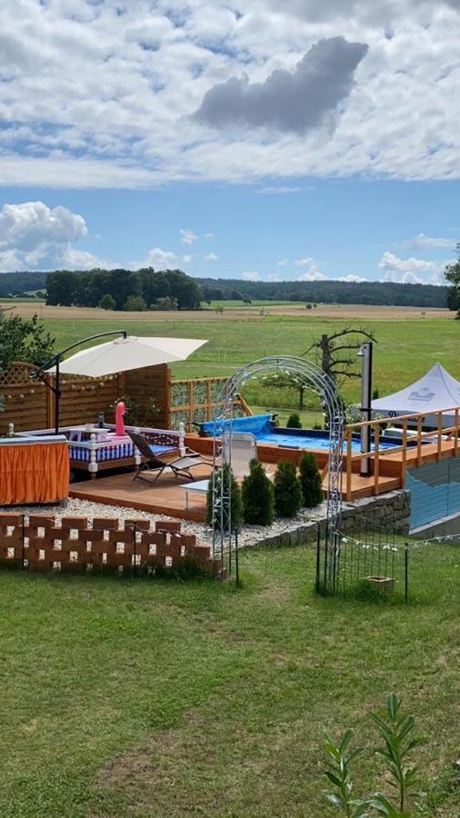 Bungalow Mit Sauna In Einer Ruhige Wald Lage. Grossnaundorf Esterno foto